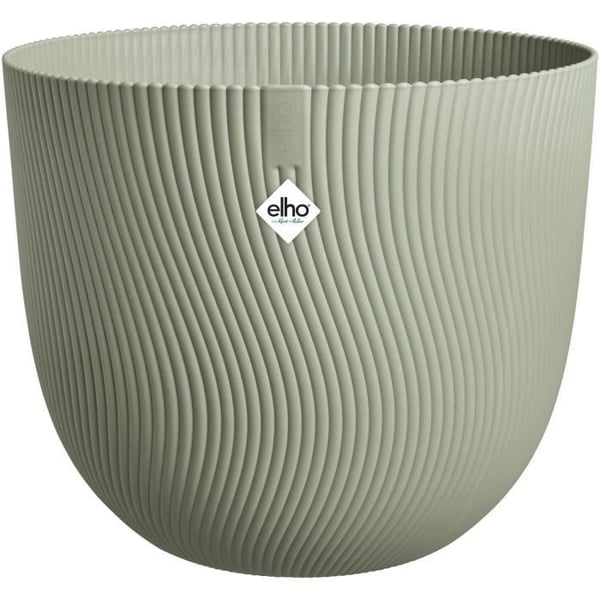 Blomkruka - ELHO - Sereh Rund 40 - Grön - Ø 39 x H 33 cm - 100% återvunnen
