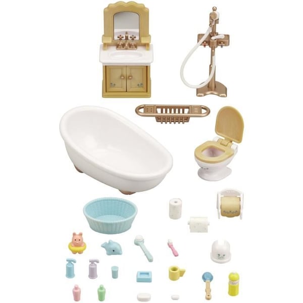 SYLVANIAN FAMILIES - 5286 - Badrumssetet - Byn