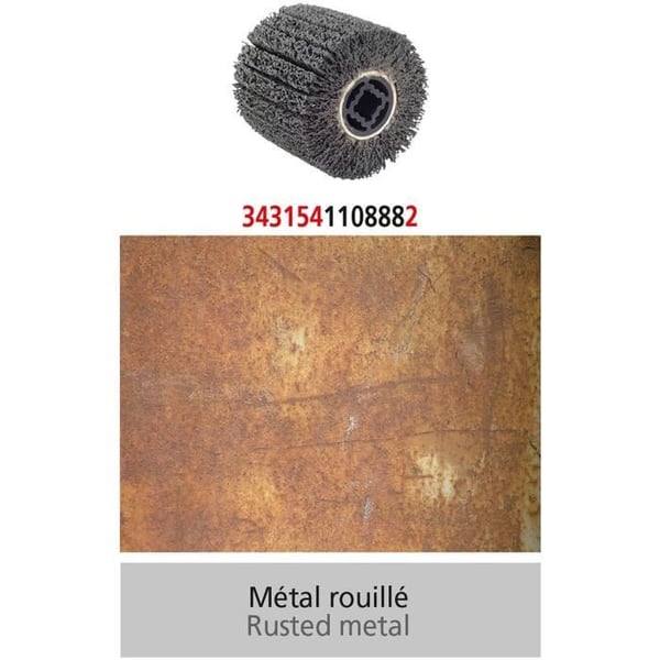 Kiselkarbidborste - FARTOOLS - REX120C och REX200 - Metall/Plast - 2 års garanti
