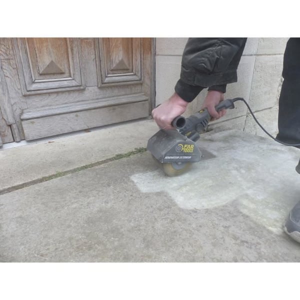 FARTOOLS PACK REX120C UDENDØRSRENOVERINGSMASKIN + PRÆCISIONS STÅLBØRSTE + PRÆCISIONS SLIBEBØRSTE