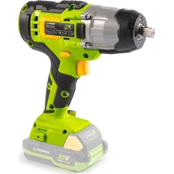 Batteridriven slagnyckel - FIELDMANN - 20V - 3200 slag/min - 300 Nm - Batteri och laddare ingår ej