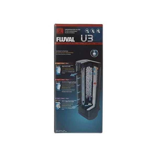 Internt filter U3 Max flödeshastighet 600 L/H akvarium