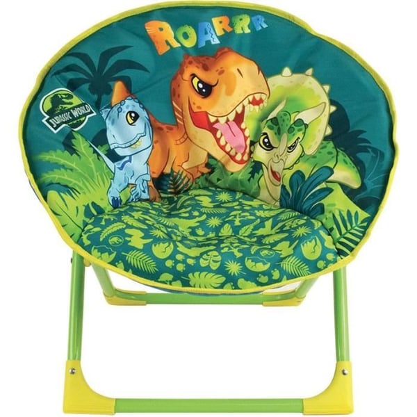 FUN HOUSE JURASSIC WORLD Dinosaur Månesæde - Sammenklappelig - H.47 x B.54 x D.42 cm - Til børn FUN HOUSE JURASSIC WORLD Dinosaur Månesæde - Sammenklappelig - H.47 x B.54 x D.42 cm - Til børn
