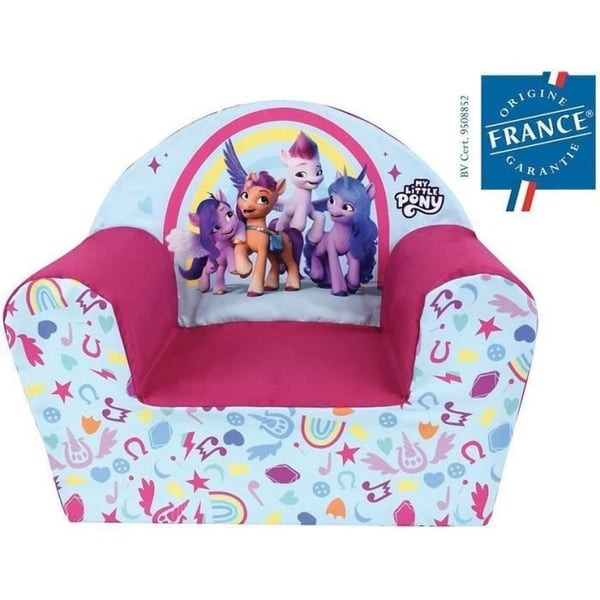 Zipp Sunny Pipp Izz MY LITTLE PONY klubstol - Fun House - L.52 x D.33 x H.42 cm - oprindelse Frankrig