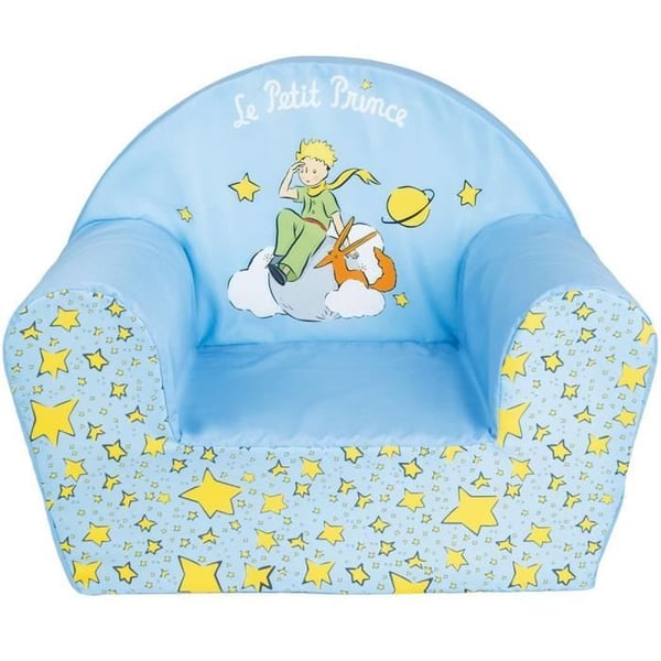 Barnklubbsfåtölj - LE PETIT PRINCE - FUN HOUSE - Tillverkad i Frankrike - 52 x 33 x 42 cm