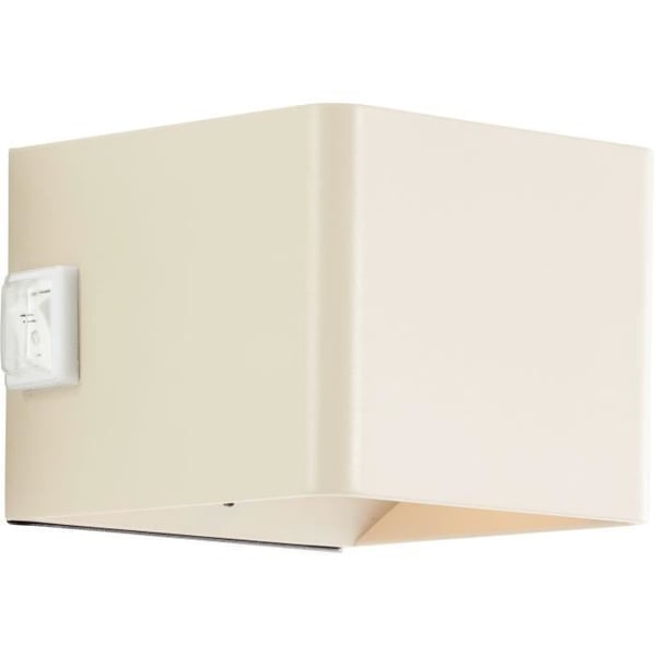 Magnetisk utomhusvägglampa - ISEO - BRILLIANT - Uppladdningsbar - Creme - LED - Detektor - 4W - 300lm - 3000K - USB