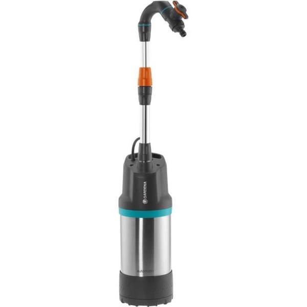 Regnvattenpump 4700/2 rostfritt stål auto - GARDENA - Flödeshastighet 4700l/h - Tryck 2,5 bar