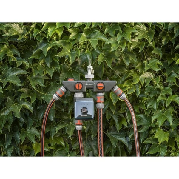 GARDENA 4-vejs vandingsomskifter - Model 8194-20 - Enkelt tilslutning - 5 års garanti