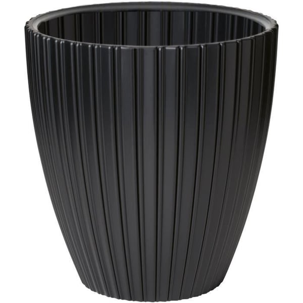 Kukkaruukku - Garden ID - Fancy - 40 x 42 cm - Puutarhoihin, parvekkeille tai sisätiloihin - musta