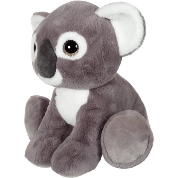 Koala GIPSY Plyslegetøj - Hvalpeøjne Kæledyr 40 cm - Grå - Til Børn fra Fødsel