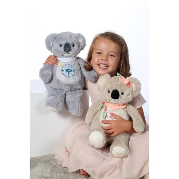 Gipsy Toys - KWALY - Fortællende Koala - Interaktiv Talende Plys - Fransk Version - 2 Timer med Vidunderlige Fortællinger