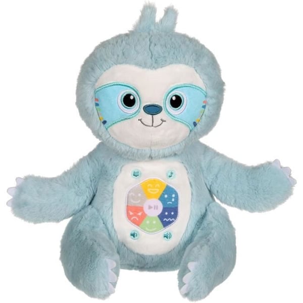 Gipsy Toys - Simeon. Min følelsesfortæller - Interaktiv musikalsk plyslegetøj og historiefortæller - 28 cm