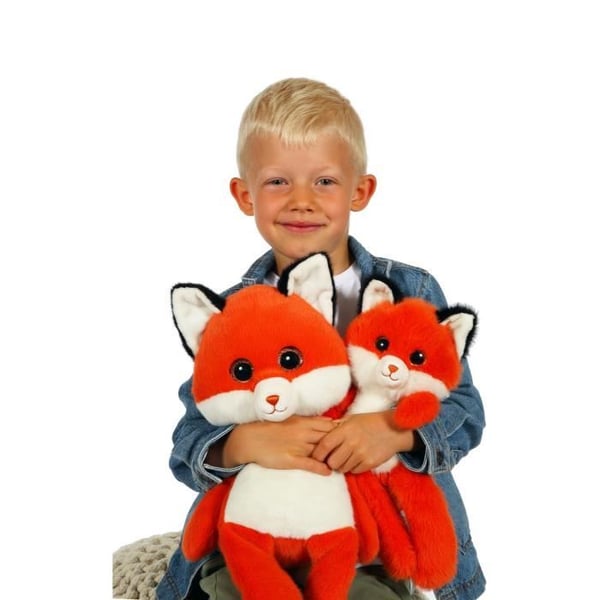 Leggies Ræv Plyslegetøj - GIPSY TOYS - Orange. 48 cm