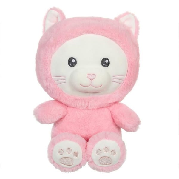 Hættetrøje Kæledyr Katte Plyslegetøj - GIPSY TOYS - Lyserød. 24 cm