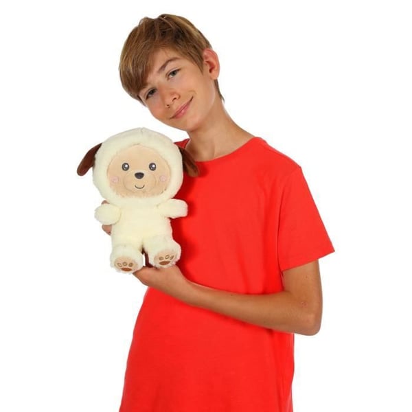 Hoody Pets -koirapehmolelu - GIPSY TOYS - Kermanvärinen. 24 cm