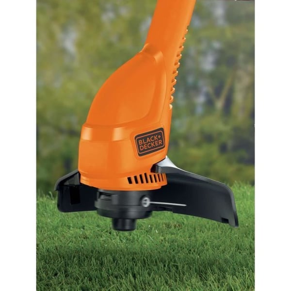 BLACK+DECKER GL310 300W 25cm Sladdbunden Grästrimmer - Linmatning via markslag