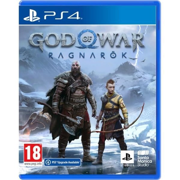 God of War: Ragnarok PS4-spel (PS5-uppgradering tillgänglig)