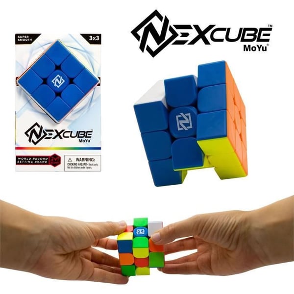 Nexcube 3x3 + 2x2 Klassisk Puslespilsterning - MoYu - Flerfarvet - Udendørs - Ny