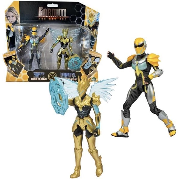 Figuurisetti - GORMITI - Scion ja Gormiti Airin kanssa - Skye ja Windel - 15 cm - 4-vuotiaasta alkaen - GRV191