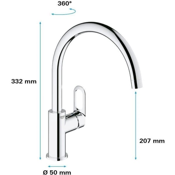 GROHE - Etgrebs håndvaskarmatur