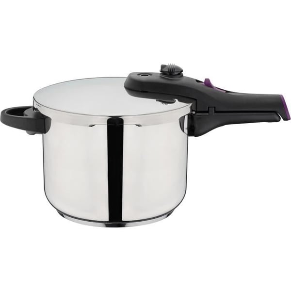 Tryckkokare - GSW - Snabb - 22 cm - 6 L - Induktion - Rostfritt stål