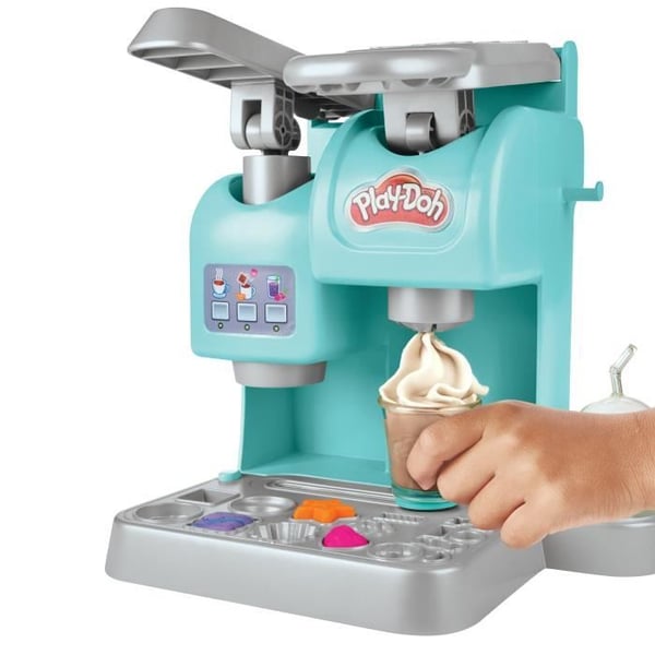 Play-Doh Mitt Superkafé. Modellera. Leksaksmaskin för kaffe för barn från 3 år. KitchenCreation