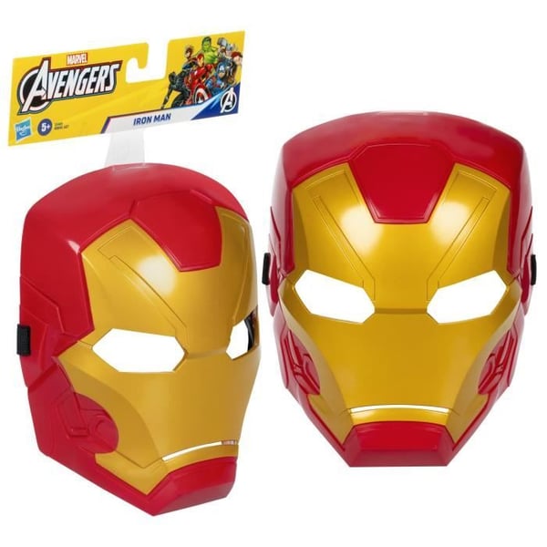 Iron Man-maskdräkt. Klassisk design. För barn från 5 år. Marvel. Avengers: Endgame