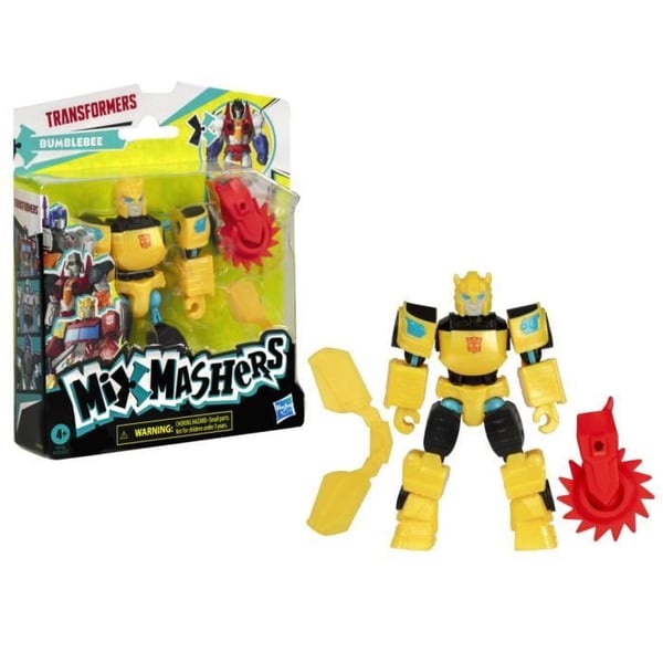 MixMashers Humla. Anpassningsbar figur att mixa och matcha med tillbehör. Transformers. Från 4 år.