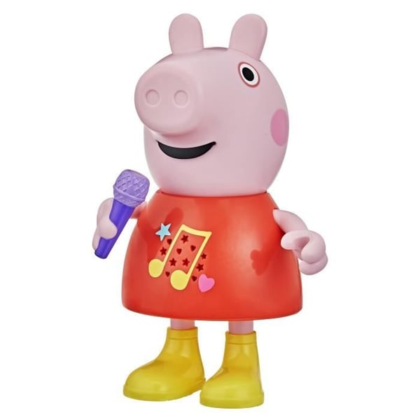 Peppa Pig Pratande och Sjungande Musikleksak med Över 50 Ljud. Fraser och Sånger. Förskoleleksaker för Flickor och Pojkar