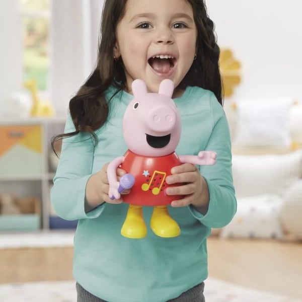 Peppa Pig Pratande och Sjungande Musikleksak med Över 50 Ljud. Fraser och Sånger. Förskoleleksaker för Flickor och Pojkar