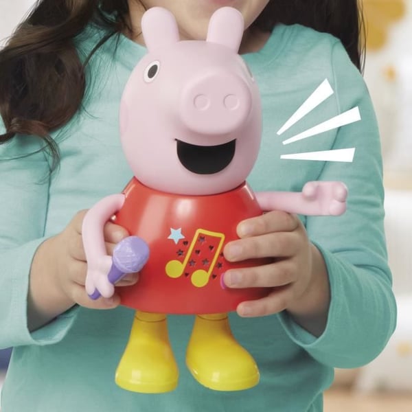 Peppa Pig Pratande och Sjungande Musikleksak med Över 50 Ljud. Fraser och Sånger. Förskoleleksaker för Flickor och Pojkar