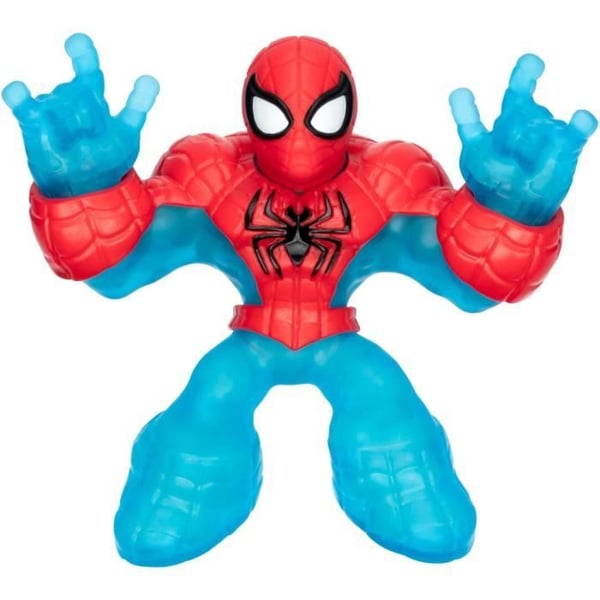Spiderman Glow Surge 11cm - HEROES OF GOO JIT ZU - MARVEL - Ljus- och utdragbar figur