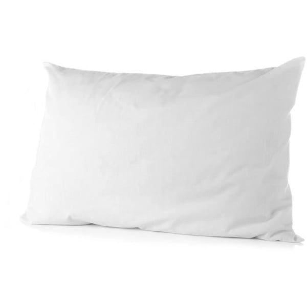 Sæt med 2 pudebetræk - HOME LINGE PASSION - 50 x 70 cm - Hvid