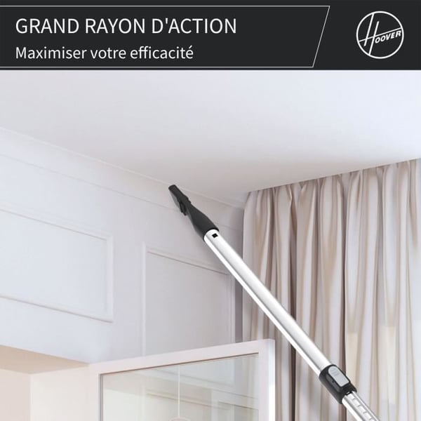 Poseløs støvsuger - HOOVER - HP320PET - 850 W - 2 L - 75 dBA - Speciel til dyr
