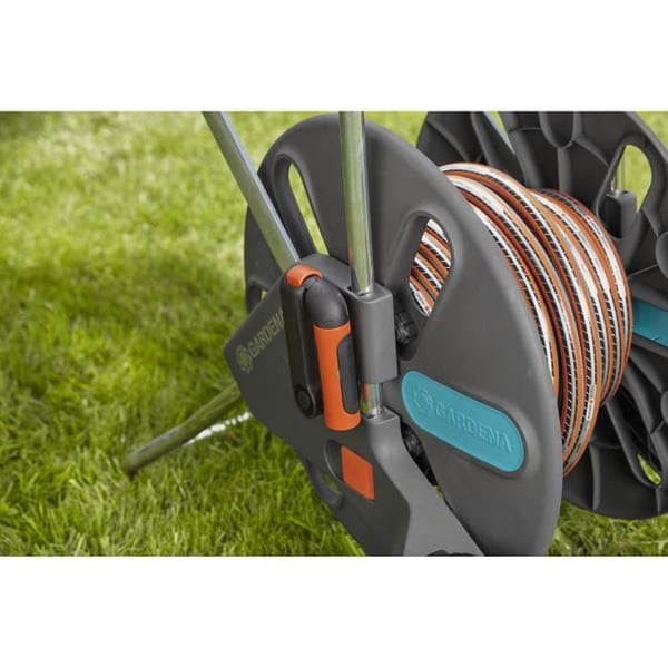 GARDENA CleverRoll L slangeopruller med hjul - Velegnet til store haver - 5 års garanti