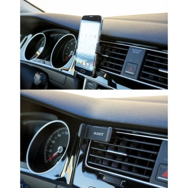 AUTO-T Diskret smartphoneholder på luftventiler