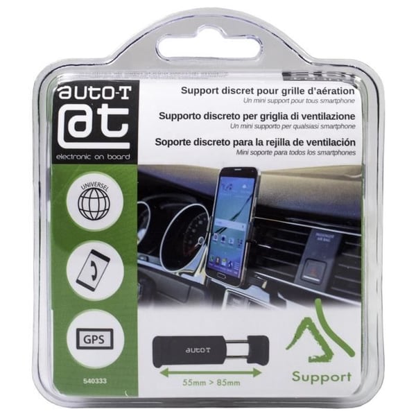 AUTO-T Diskret smartphoneholder på luftventiler