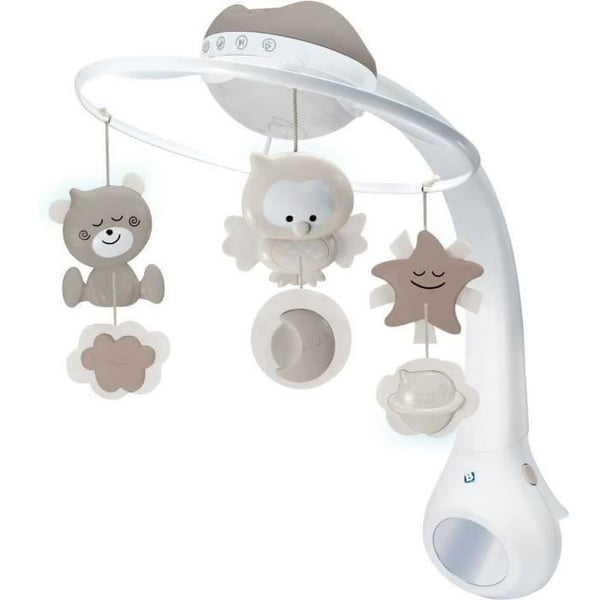 Mobil - INFANTINO - 4915 - Sweet Night 3 i 1 - Vit Mobil - INFANTINO - 4915 - Sweet Night 3 i 1 - Vit