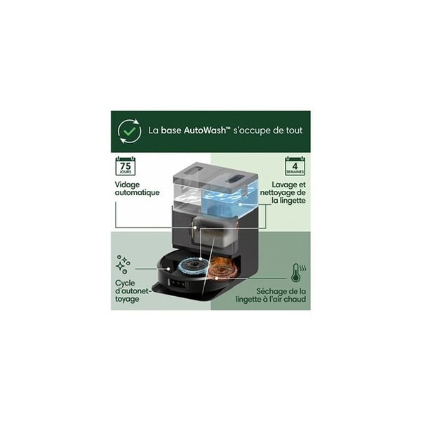 iRobot Roomba Plus 505 musta robotti-imuri