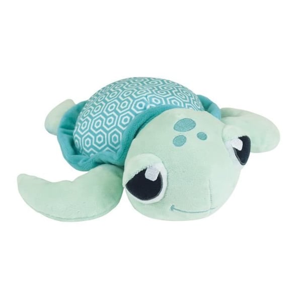 My Little Shell Naturlig Lysende Skildpadde Plys +/- 25 cm - JEMINI - Opladelig med lys. Virker uden batterier.