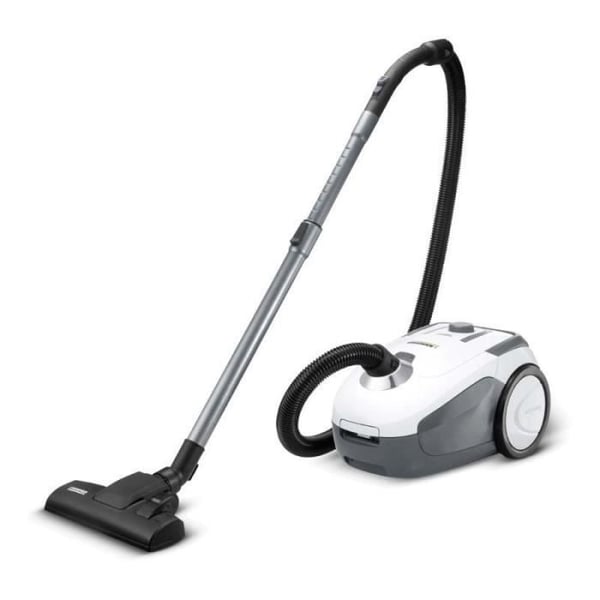 KARCHER VC 2 - Cylinderstøvsuger - 700 W - HEPA 13 filter - 76 dB - 1,5 m sugeslange med buet håndtag