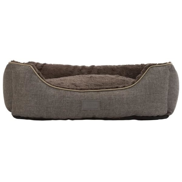 KERBL Samuel-kori - 50 x 40 x 15 cm - hopeanharmaa - koirille