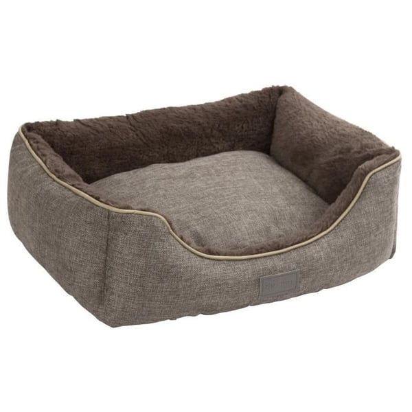 KERBL Samuel-kori - 50 x 40 x 15 cm - hopeanharmaa - koirille KERBL Samuel-kori - 50 x 40 x 15 cm - hopeanharmaa - koirille