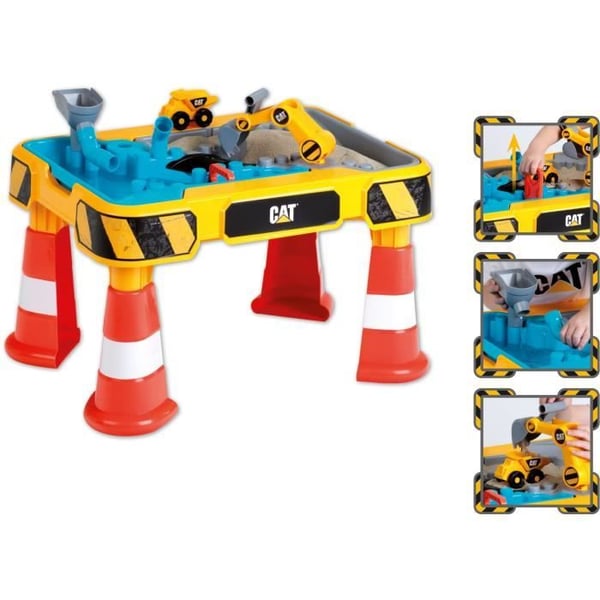 Caterpillar Sand- og Vandspilsbord - KLEIN - 3237