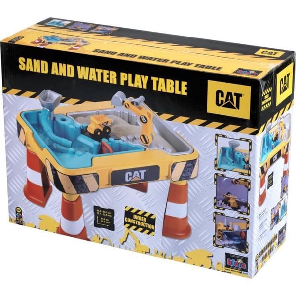 Caterpillar Sand- og Vandspilsbord - KLEIN - 3237