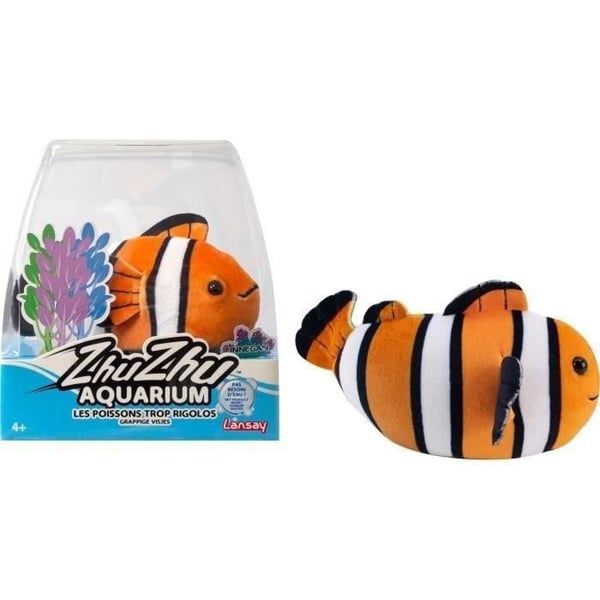 Miniatyrfigur - LANSAY - 51116 - Zhu Zhu Akvarium - Månen Clownfisken