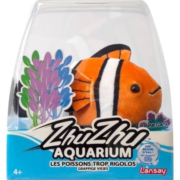 Miniatyrfigur - LANSAY - 51116 - Zhu Zhu Akvarium - Månen Clownfisken Miniatyrfigur - LANSAY - 51116 - Zhu Zhu Akvarium - Månen Clownfisken