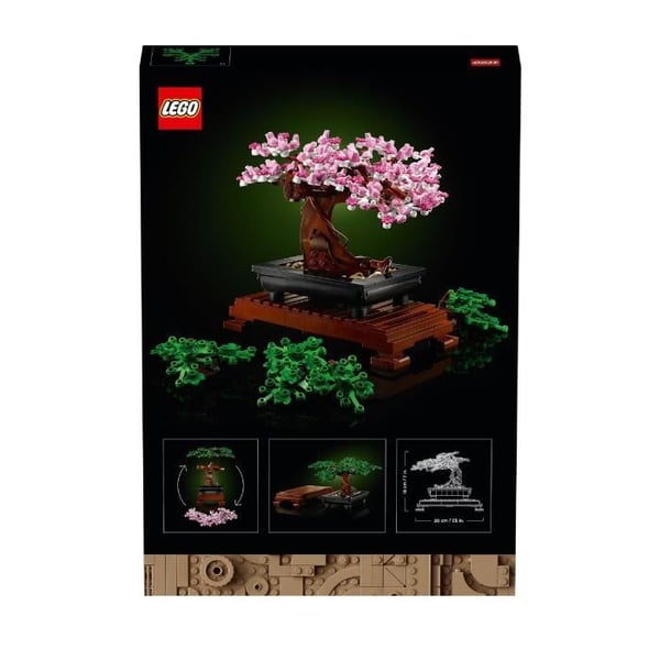 LEGO Icons 10281 Bonsaitræ, Byggeri, Dekorative Blomster, Bonsai-sæt, Planter og Træ, LEGO Botanisk Samling, til Voksne