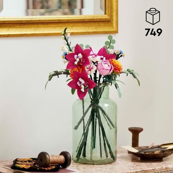 LEGO Botany 10342 Söt rosa blombukett - Byggset för vuxna