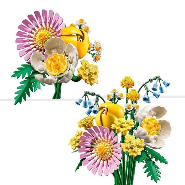 LEGO Botany 10347 Solrig buket. Kunstige blomster. Fra 9 år